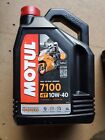 Motul 7100 4T Full-Synthetic 4-Stroke Motor Oil 10W-40 4 Liter