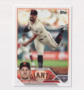(10) Carlos Rodon 2023 Topps Series 1 Base Card Lot #179 San Francisco Giants - Bild 1 von 1