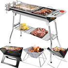 5 Type Charcoal BBQ Grill Portable Folding Barbecue Grill Cooker Outdoor Camping