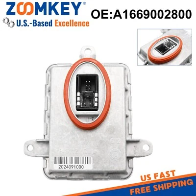 Xenon HID Headlight Unit Ballast A1669002800 Q03 For Benz GL350 ML350 SL65 AMG - Image 1 of 4