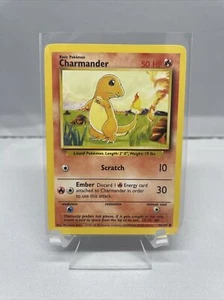 Pokémon TCG Charmander Base Set 46/102 Regular Unlimited Common - Picture 1 of 2