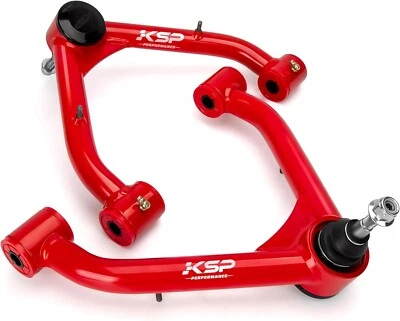 KSP 2pcs 2-4" Adjustable Front Upper Control Arms for Silverado Sierra 1999-2006 - Image 1 of 4