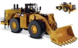 Modellino camion truck ruspa Diecast Master CAT 994K WHEEL LOADER YELLOW 1:50 - Foto 1 di 1