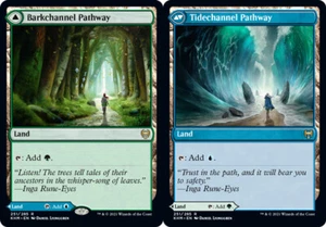 [1x] Barkchannel Pathway // Tidechannel Pathway - Foil Near Mint, English Kaldhe - Picture 1 of 1