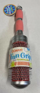 ConAir Fun Gripz with TourMaline Brush Coral ( 2007 ) - Picture 1 of 6