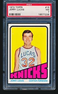1972 Topps JERRY LUCAS #15 PSA 7 - Picture 1 of 2