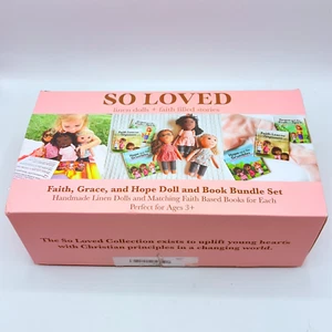 Elly & Grace Kids Bible Stories So Loved Collection: Book and Doll Set Christian - Picture 1 of 14