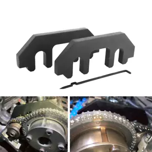 303-1248 Camshaft Holding Tool and Chain Tensioner Set for Ford 3.5L 3.7L 4V - Foto 1 di 23
