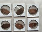 Lot of 6 different Space Shuttle elongated smashed penny cents