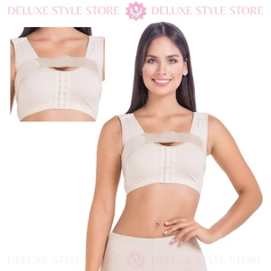 FAJAS COLOMBIANAS POST CIRUGÍA BANDA MAMARIA AJUSTABLE POST CIRUGÍA MARIA E 9000 - Imagen 1 de 5