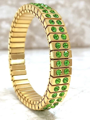 Peridot Fine Jewelry Peridot Gemstone Bracelet Peridot gem bracelet HANDMADE - Image 1 of 4