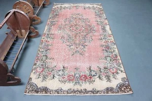 4.1x8.4 ft Area Rugs, Turkish Rug, Vintage Rugs, Colorful Rugs, Floor Rug - Picture 1 of 6