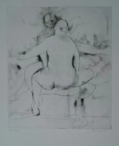 Marino Marini "Impressions" Original Etching S/N - Picture 1 of 1