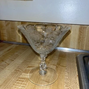 cambridge glass wildflower low sherbert - Picture 1 of 2