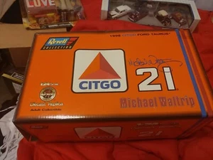 NEW Revell Collection 1998 Citgo Ford Taurus 1:24 Diecast Michael Waltrip #21 - Picture 1 of 10