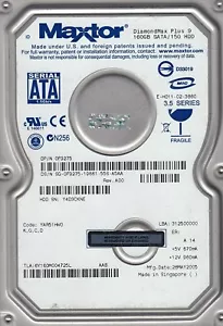 Maxtor DiamondMax Plus 9 160GB 7200RPM SATA/150 HDD 6Y160M0 - Picture 1 of 1