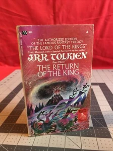 Vintage 1965 1st Ballantine Printing The Return Of The King by J.R.R. Tolkien - Picture 1 of 10