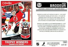 2010-11 O-Pee-Chee TROPHY WINNERS   **YOU PICK**