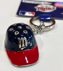 New 2005 Minnesota Twins Helmet Solid Metal Keychain Bottle Opener Very Rare MLB - Picture 1 of 6