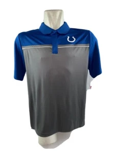 "Neu" NFL Team Appareal TX3 cooles XL Polo blau und grau Kurzarm Shirt - Bild 1 von 6