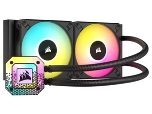 Corsair iCUE H100i ELITE CAPELLIX XT 240mm Liquid CPU Cooler RGB Fan Intel AMD - Picture 1 of 5