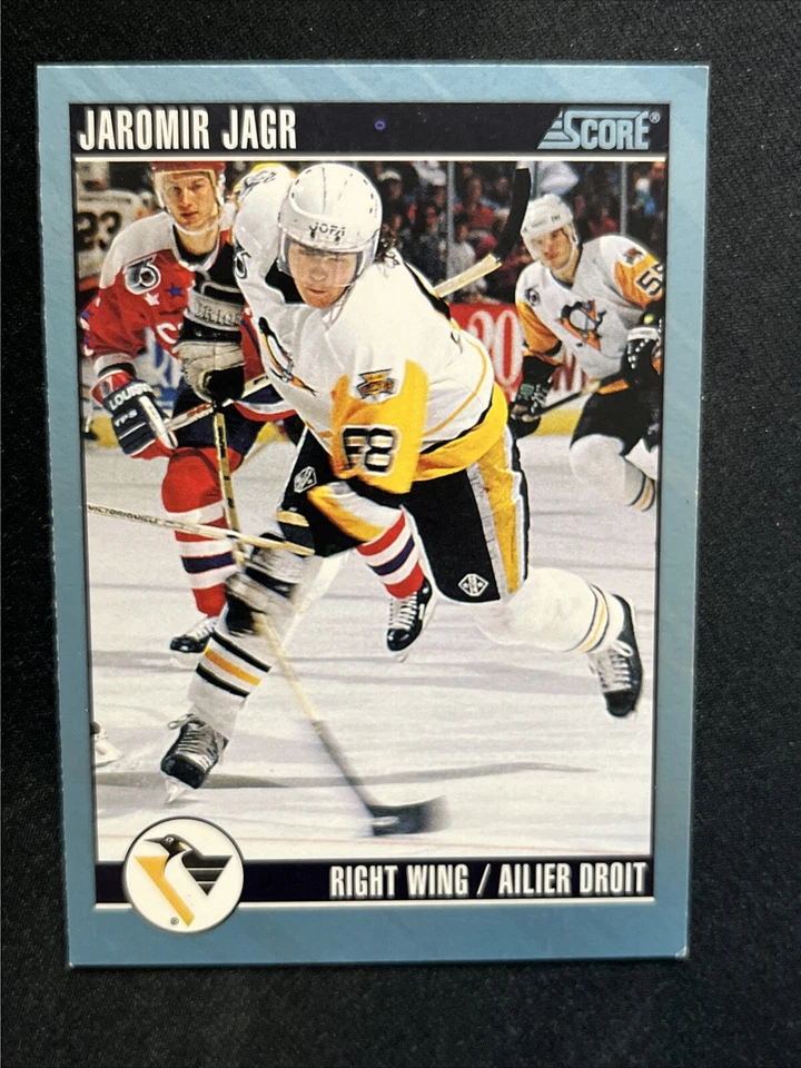 91-92 Score Hockey 113 Jaromir Jagr - Image 1 of 2