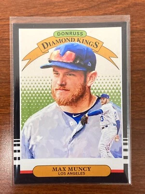 MAX MUNCY 2019 DONRUSS DIAMOND KINGS LOS ANGELES DODGERS CARD #26 - Image 1 of 2