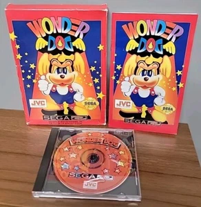 Sega CD - Wonder Dog - Rare Red Box - Complete w/ Manual - Authentic - READ - Picture 1 of 12
