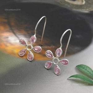 Naturale Zircone Cubico Argento Massiccio Pendenti Moglie Dicembre Birth Nuovo - Foto 1 di 7