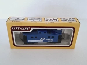 Life-Like HO Scale Railroad Conrail Freight Train #18629 Caboose New In Box - Picture 1 of 6