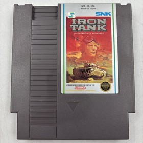 Iron Tank NES, 1988 - Cartridge Only - Cleaned Tested Working