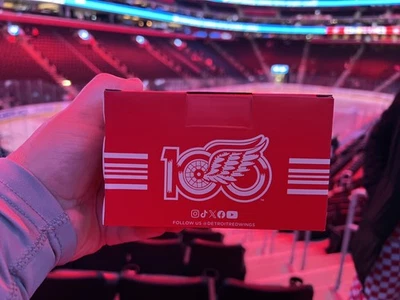 2025 Detroit Red Wings 100 Anniversary Meijer Gravy Boat New In Box - Image 1 of 4