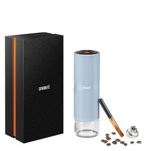 Portable Electric Coffee Grinder, Rechargeable Handheld Grinder with Stainles... - Bild 1 von 9