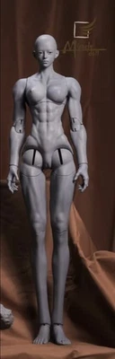 Cuerpo de muñeca 1/3 BJD, 76 cm muñeca milagrosa leopardo niña cuerpo Ling (tostado oscuro) Foto 1 de 4