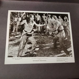 Original Vintage WDP Filmszene Pressefoto von Davy Crockett ca. 10x8 PA - Bild 1 von 6