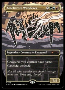 MTG Secret Lair Drop Series Maelstrom Wanderer Borderless #1319 NM - Exact Card - Picture 1 of 2