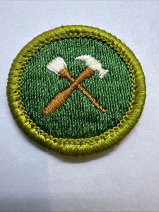 BSA Home Repairs distintivo merito tipo H retro in plastica (1971 - 2002) - Foto 1 di 1