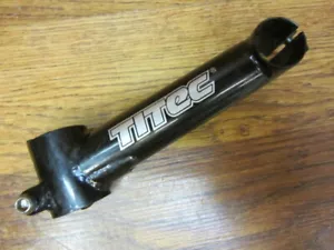 VINTAGE TITEC 1 1/8" x 130 x 25.4 STEEL THREADLESS STEM - BLACK - Picture 1 of 5