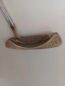 TZ GOLF - VINTAGE PING Zing Manganese Bronze Putter 85020 RH Stahlschaft 35,5" - Bild 1 von 6
