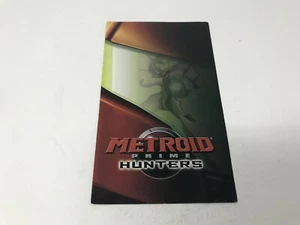 Metroid Prime Hunters - Nintendo DS - Nintendo Insert - Promo Flyer - Picture 1 of 1
