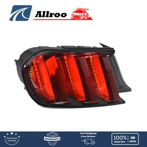 Left Driver Side Tail Light Assembly Halogen Red Fit For Ford Mustang 2015-2021 - Picture 1 of 10