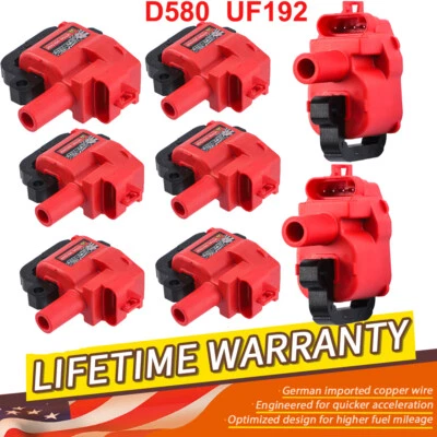 8Pack Ignition Coils For 1997-2004 Chevrolet Corvette 5.7L V8 UF192 C1144 US - Image 1 of 4