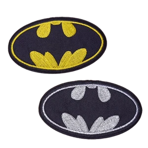 Logotipo de Batman Hierro en Parche Bordado Apliques Insignia Superhéroe - Imagen 1 de 6