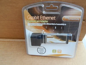 ExpressCard / 34 Single Port Gigabit Ethernet Part# SD-EXP24010 New Open Box - Photo 1/18