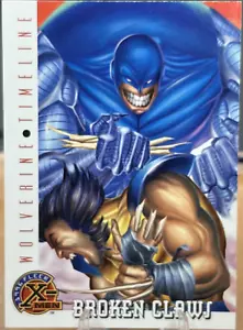 Broken Claws #88 Wolverine Timeline 1996 Fleer Marvel X-Men TCG - Picture 1 of 2