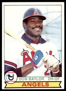 1979 Topps Baseball Card Don Baylor California Angels #635