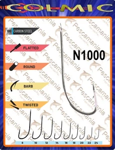 Amo colmic N1000 nichelato con micro ardiglione - Foto 1 di 6
