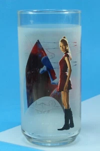 Vaso de beber Star Trek 2008 Uhura coleccionable 16 oz Burger King esmerilado. - Imagen 1 de 9