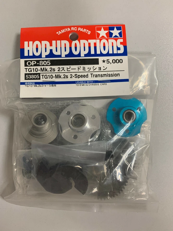 TAMIYA RC Boite de vitesse TG10 MKII 1/10 53805 0421 Rare Vintage - Photo 1/1