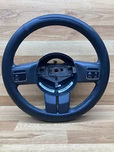 2011-2017 Jeep Patriot Leather Steering Wheel (OEM) w/ Audio & Cruise Controls B - Picture 1 of 9